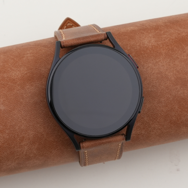 Brown Maya Leather Samsung Watch Band