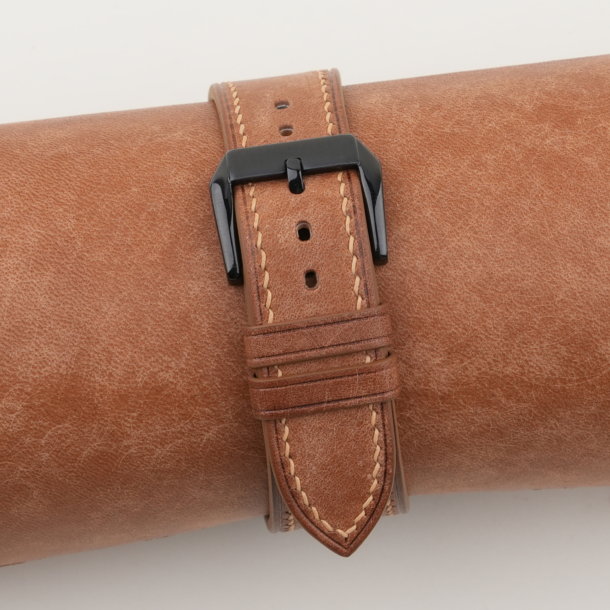 Brown Maya Leather Samsung Watch Band