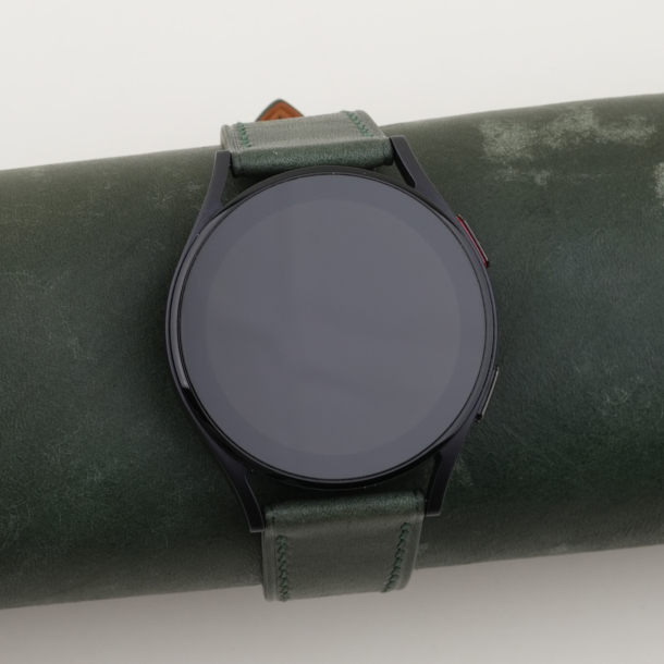 Green Maya Leather Samsung Watch Band