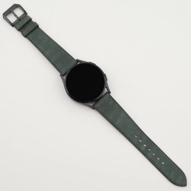 Green Maya Leather Samsung Watch Band
