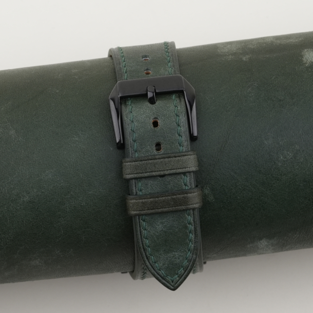 Green Maya Leather Samsung Watch Band