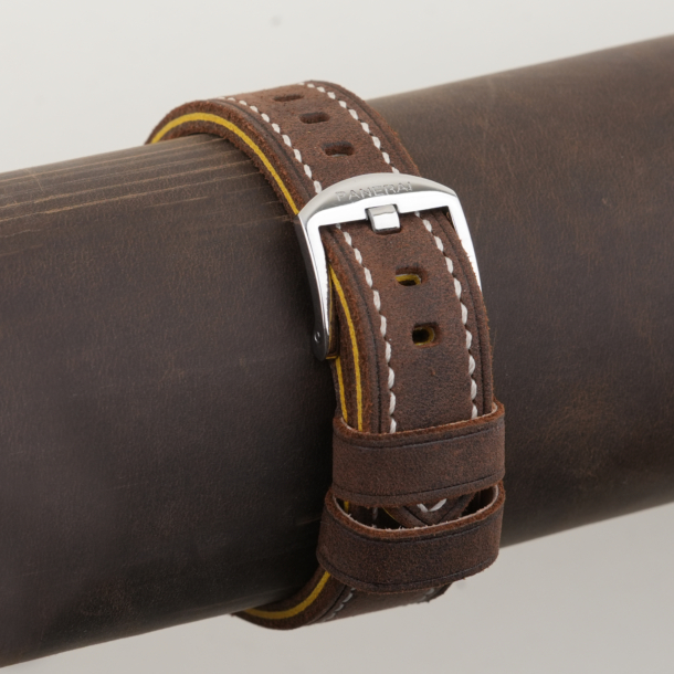 Brown Crazy Horse Leather Strap for PAM Watch