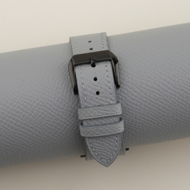 Light Grey Epsom Leather Samsung Watch Band