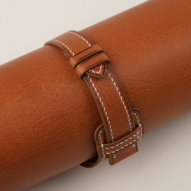 Golden Vachetta Leather Bund Strap