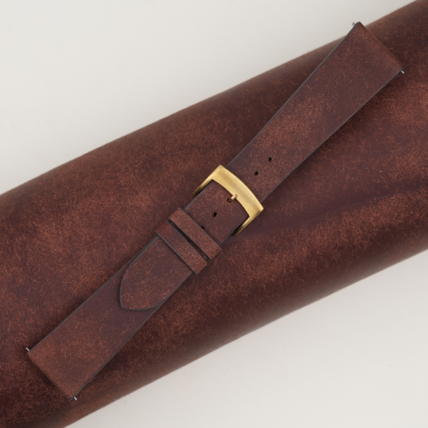 Vintage Dark Brown Pueblo Badalassi Carlo Leather Watch Strap 3 Vintage Dark Brown Pueblo Badalassi Carlo Leather Watch Strap