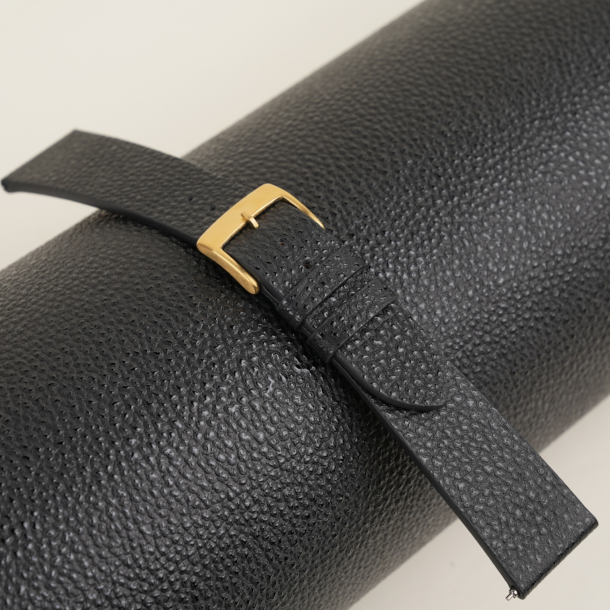 Vintage Black Diamond Wagyu Leather Watch Strap 3 Vintage Black Diamond Wagyu Leather Watch Strap