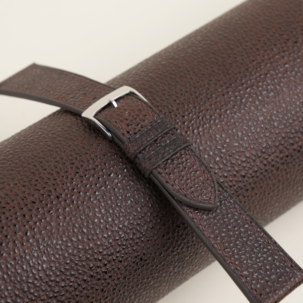 Brown Black Diamond Wagyu Leather Watch Strap 3 Brown Black Diamond Wagyu Leather Watch Strap
