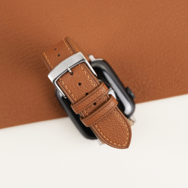 Golden Alran Chevre Sully Leather Apple Watch Band