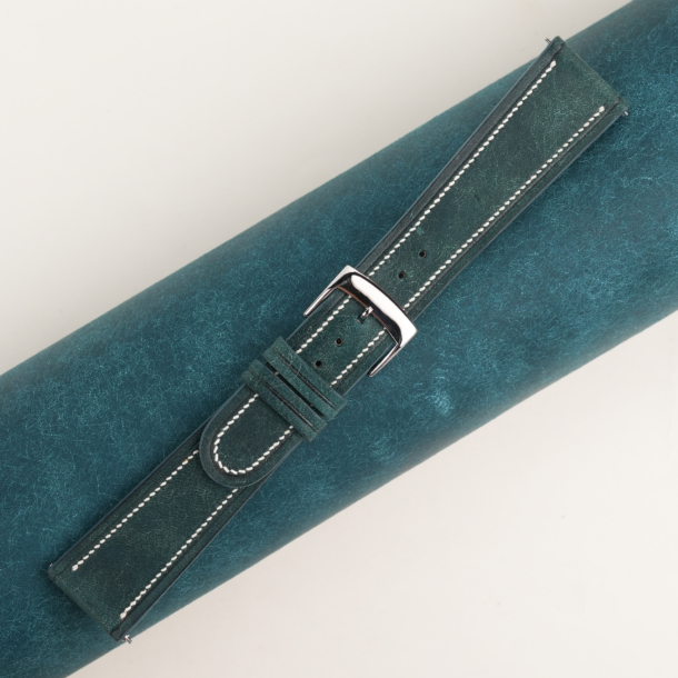 40's Vintage Navy Pueblo Leather Watch Strap