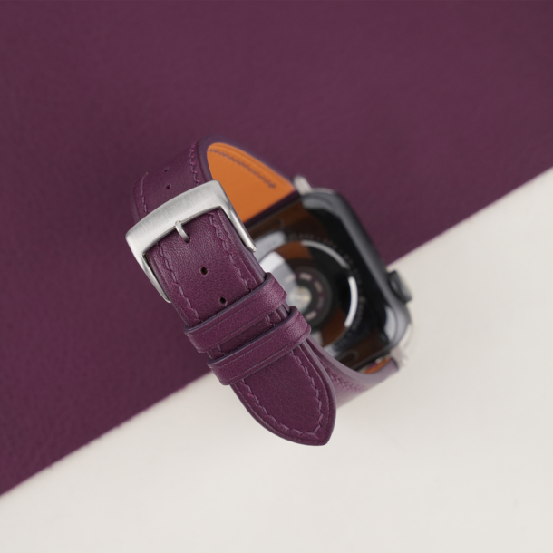 Purple Swift Leather Apple Watch Band