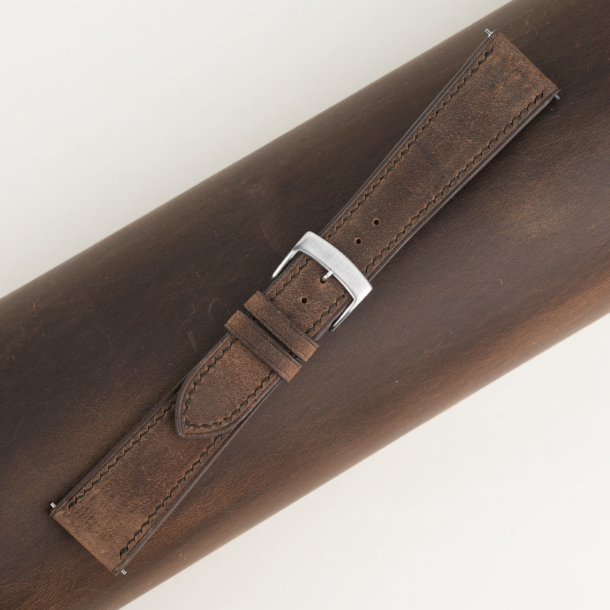Rustic Crazy Horse Leather Watch Strap