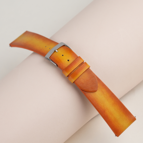 Patina Whiskey Vegetable Tanned Leather Watch Strap