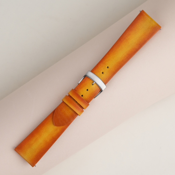 Patina Whiskey Vegetable Tanned Leather Watch Strap