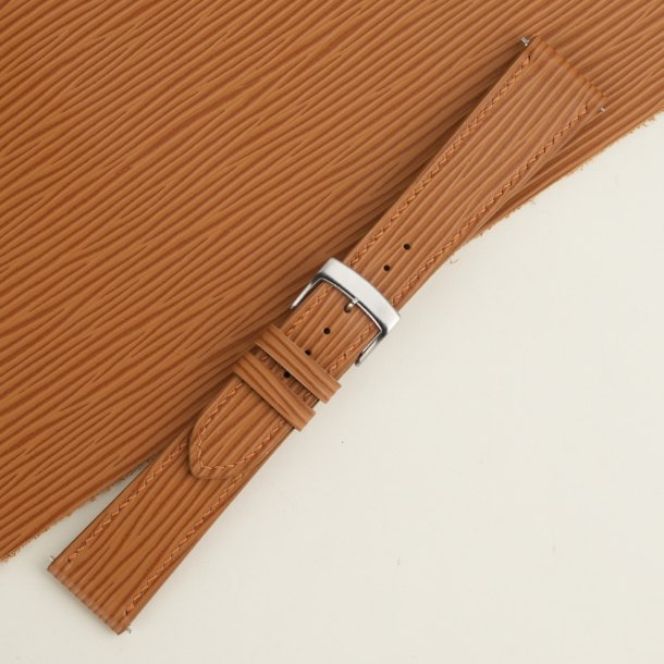 Golden Epi Leather Watch Strap