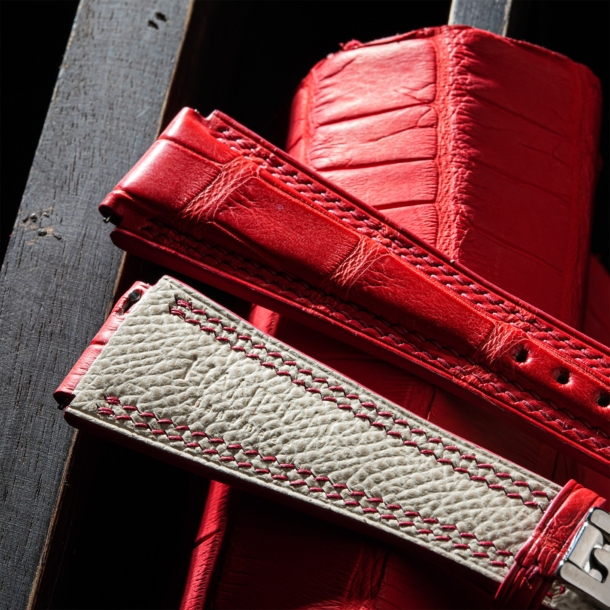 bespoke wing cut alligator By Robert Miller