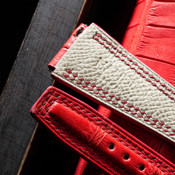 bespoke wing cut alligator By Robert Miller
