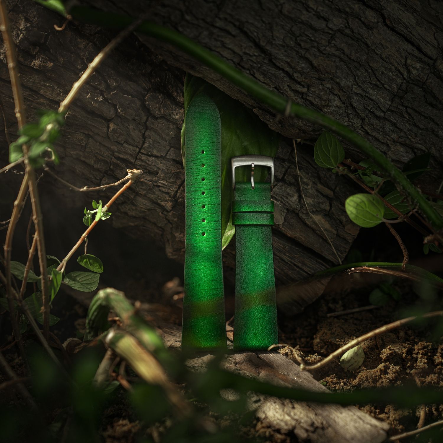 patina dark green