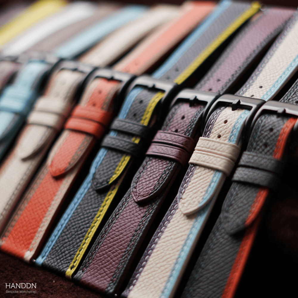 epsom leather watch strap