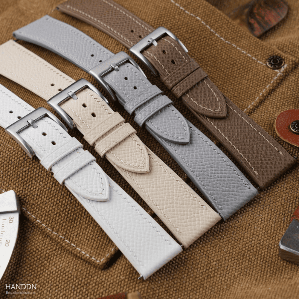 epsom leather watch strap