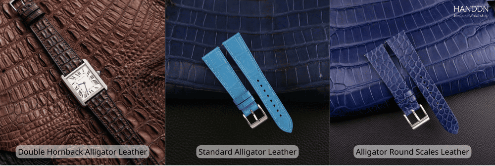 alligator leather watch strap