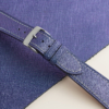 Blueberry Saffiano Leather Watch Strap 6 Blueberry Saffiano Leather Watch Strap