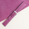 Plum Purple Saffiano Leather Watch Strap