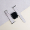 Light Purple Saffiano Leather Apple Watch Band