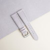 Light Purple Saffiano Leather Watch Strap