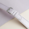 Light Purple Saffiano Leather Watch Strap