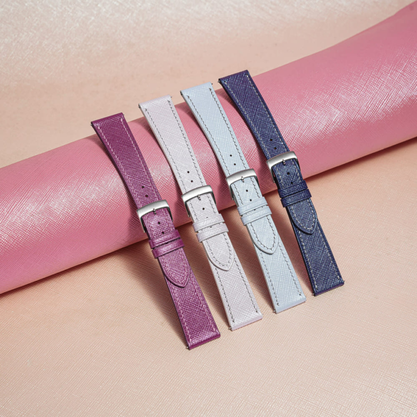 new colors Saffiano watch strap