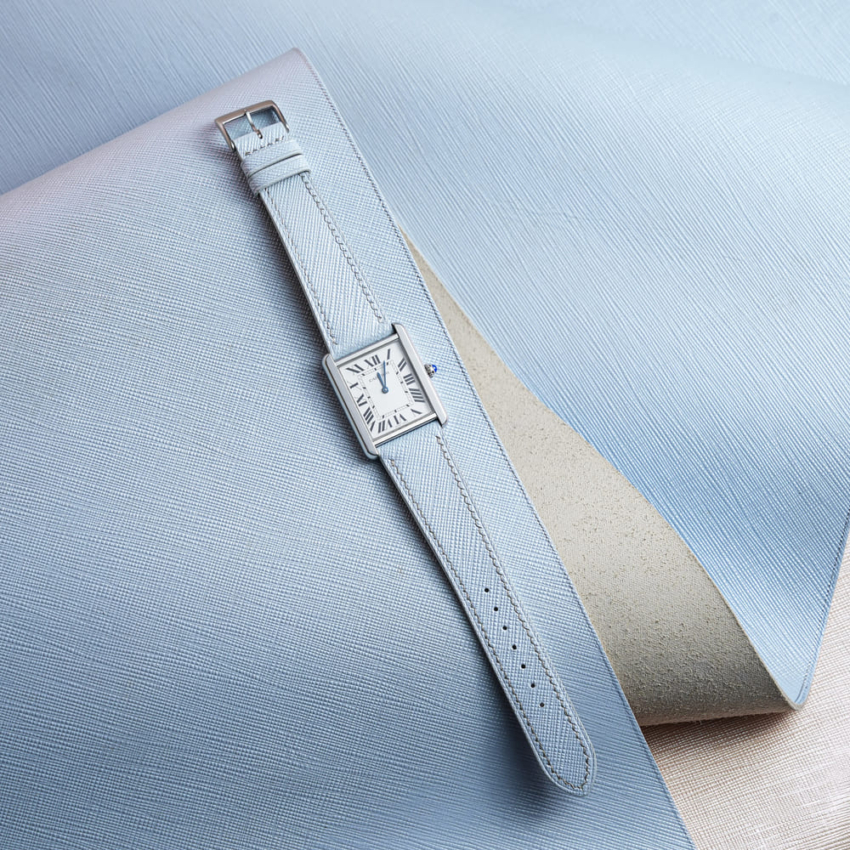 new colors Saffiano watch strap