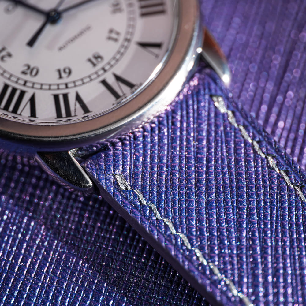 new colors Saffiano watch strap