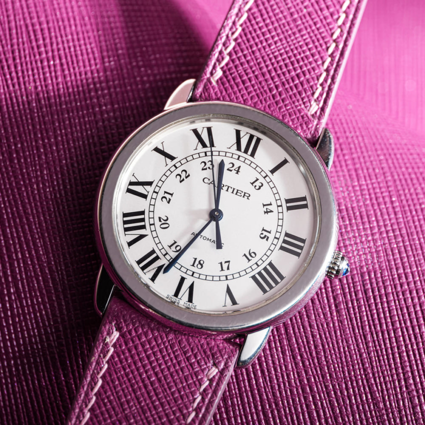 new colors Saffiano watch strap