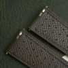 Rally Olive Waxed Lining Dark Brown Epsom Leather Watch Strap