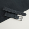 Black Vachetta Lining Black Epsom Leather Fixed Bars Watch Strap