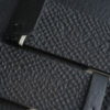 Black Vachetta Lining Black Epsom Leather Fixed Bars Watch Strap