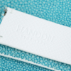 Turquoise Stingray Lining White Epsom Leather Watch Strap 12 Turquoise Stingray Lining White Epsom Leather Watch Strap