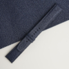Navy Togo Lining Red Alran Sully Leather Watch Strap