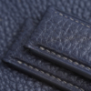 Navy Togo Lining Red Alran Sully Leather Watch Strap