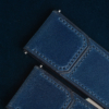 Dark Blue Shell Cordovan CF Rev Leather Watch Strap 12 Dark Blue Shell Cordovan CF Rev Leather Watch Strap