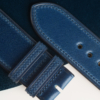 Dark Blue Shell Cordovan CF Rev Leather Watch Strap 10 Dark Blue Shell Cordovan CF Rev Leather Watch Strap