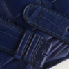Dark Blue Alligator Lining Light Water Alligator Leather Watch Strap