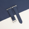 Navy Sailcloth Rubber Apple Watch Ultra Band