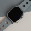 Rally Light Grey Sailcloth Rubber Apple Watch Ultra Band