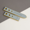 Rally Grey Togo Lining Light Grey Epsom Leather Watch Strap