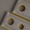 Rally Grey Togo Lining Light Grey Epsom Leather Watch Strap