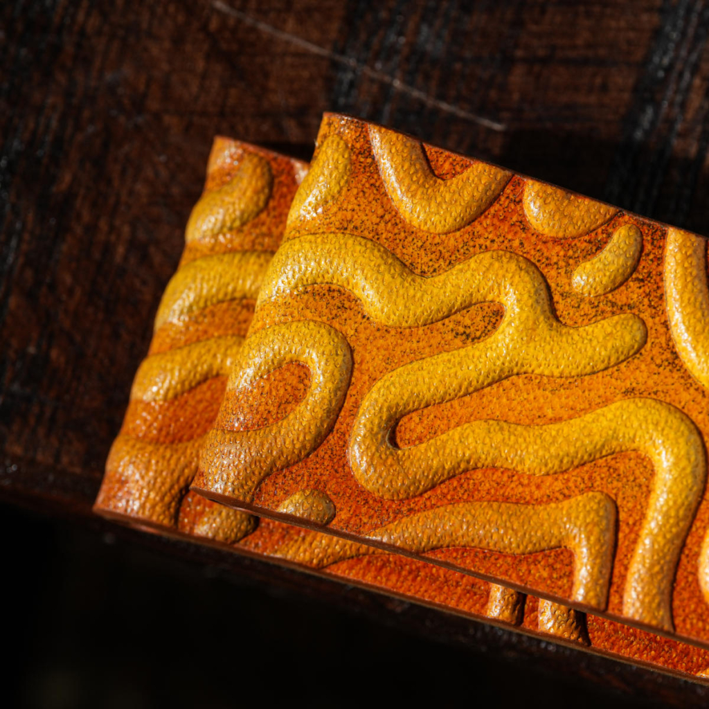The Maze with monogram pattern