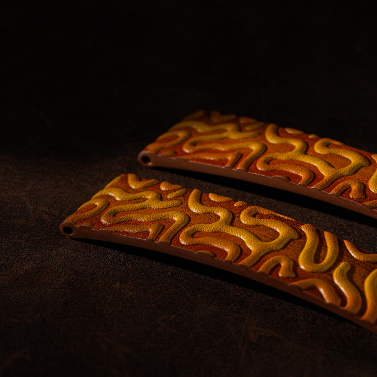 The Maze with monogram pattern