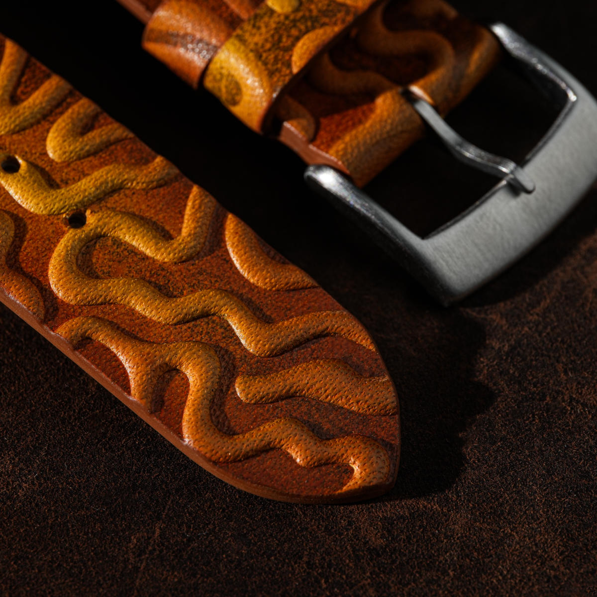 The Maze with monogram pattern