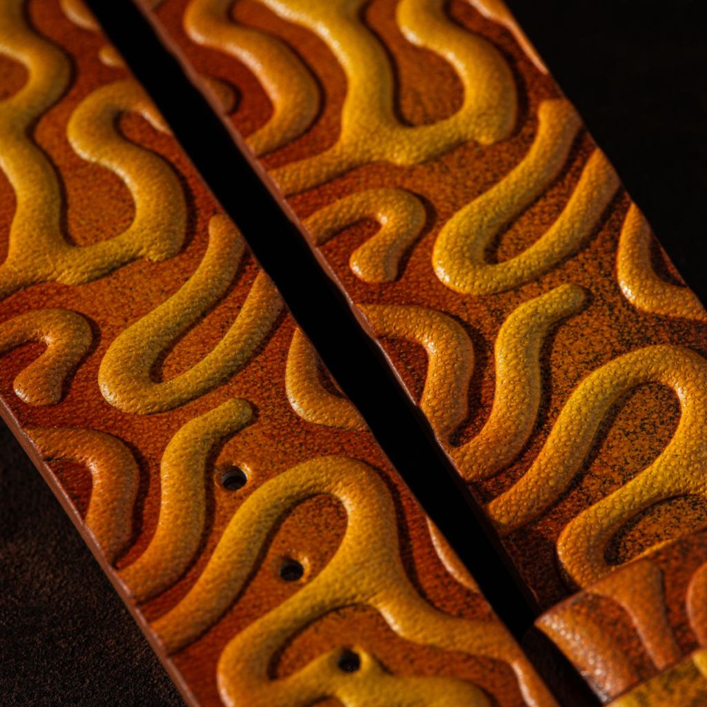 The Maze with monogram pattern